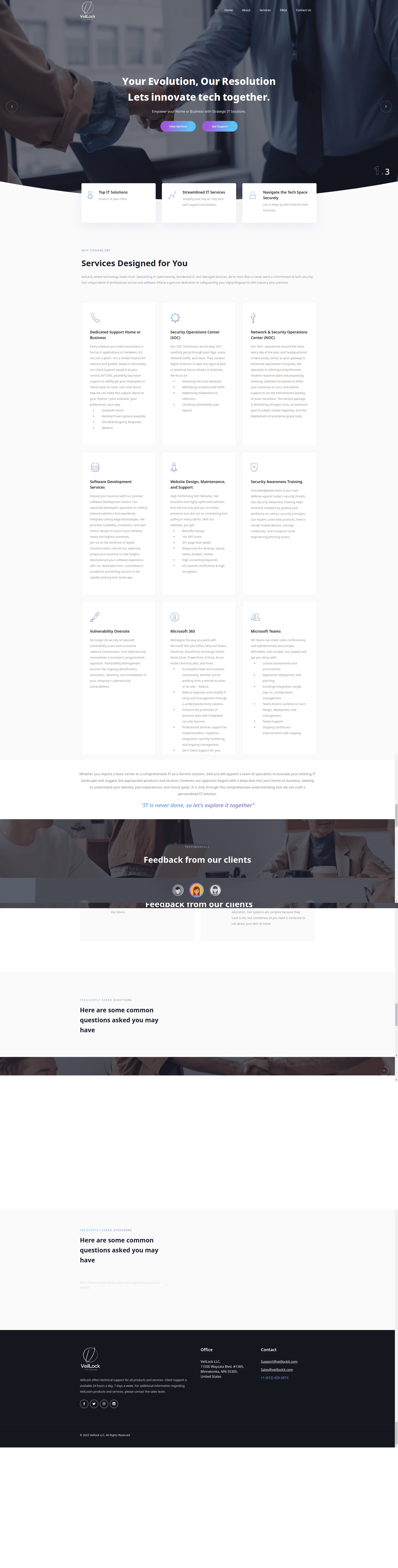 VeilLock IT screenshot